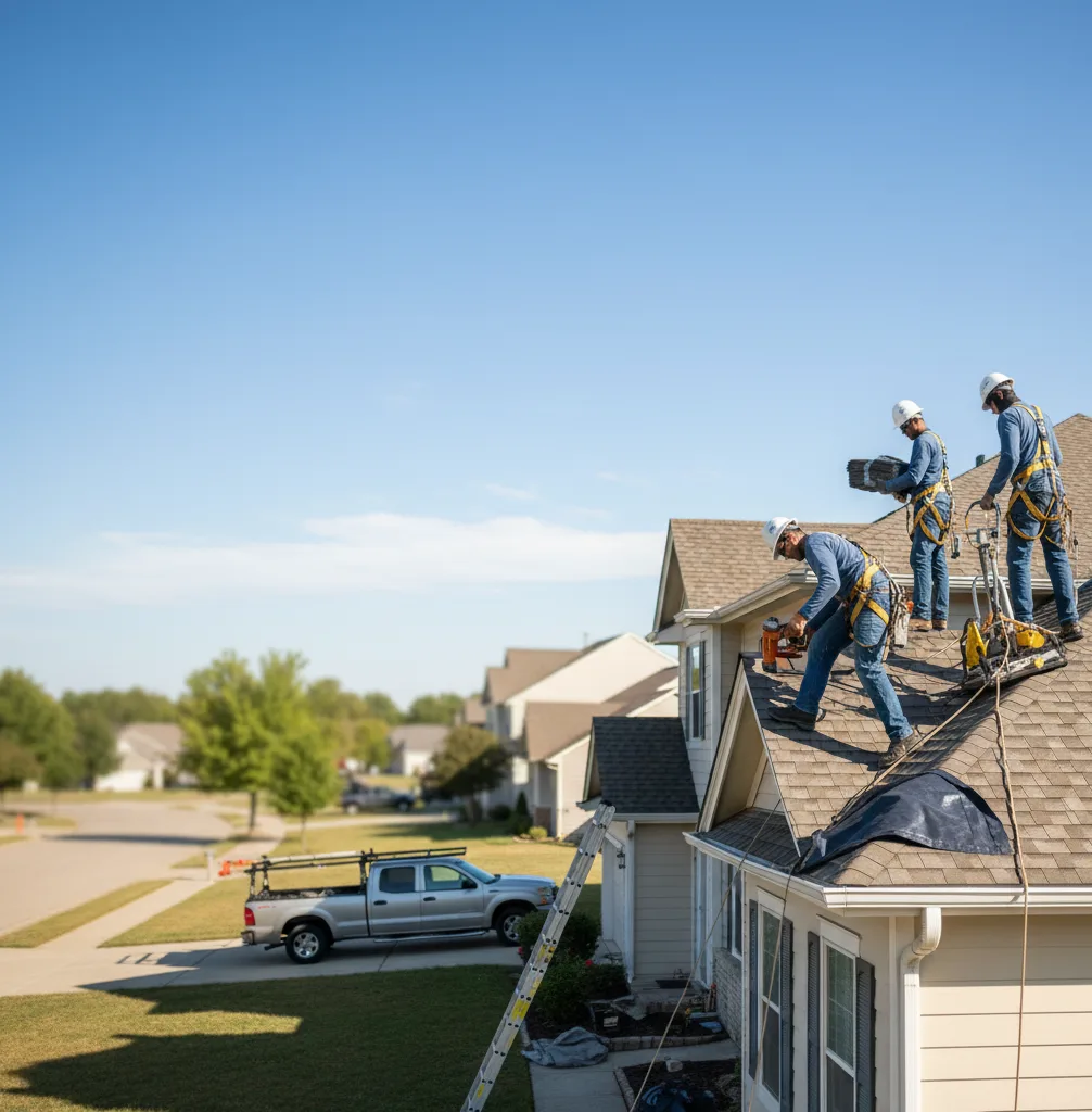 Roof Inspection in Sandy Oaks, TX